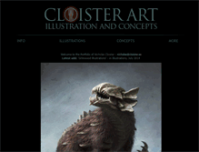 Tablet Screenshot of cloister.se
